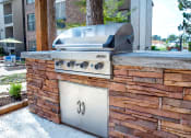 Thumbnail 6 of 30 - Pool Grilling Station at Infinity on the Mark, Dallas, Texas