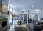 Thumbnail 29 of 30 - Leasing Office Waiting Area at Infinity on the Mark, Dallas, TX, 75243