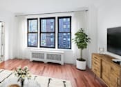 Thumbnail 1 of 18 - Living Room With TV at Sutton Collection, New York, 10022