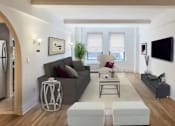 Thumbnail 5 of 18 - Living And Kitchen View at Sutton Collection, New York New York