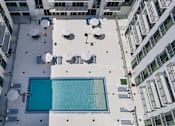Thumbnail 14 of 26 - an overhead view of a resort style pool on a cruise ship