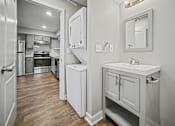 Thumbnail 13 of 17 - Laundry Service Area at Cimarron Apartments, Missouri, 64052