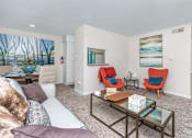 Thumbnail 29 of 35 - Seating areaat Royal Wildewood Manor Apartments, Texas, 77531