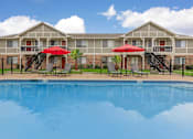 Thumbnail 7 of 26 - Blue Cool Pool at Castlewood Apartments, Clute, 77531