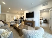 Thumbnail 1 of 22 - View of typical great room living area and entrance to primary bedroom