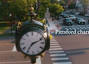 Thumbnail 25 of 29 - Pittsford Village's clock at the corner of South Main Street and State Street