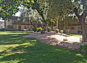 Thumbnail 2 of 11 - Camelback Properties apartments in Phoenix, AZ Grass Courtyard