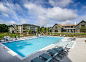 Thumbnail 9 of 15 - Swimming Pool With Lounge Chairs at Bellary Flats, Summerville, South Carolina