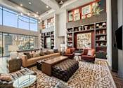 Thumbnail 21 of 44 - Clubhouse Living Room at Edge and Stone, San Antonio, Texas