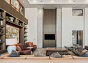 Thumbnail 19 of 44 - TV in Living Room at Edge and Stone, Texas, 78260
