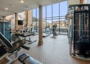 Thumbnail 36 of 44 - Fitness center at Edge and Stone, San Antonio, TX, 78260