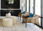Thumbnail 50 of 50 - a living room with a couch and chairs and a table at Legacy at Cibolo, Texas