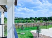 Thumbnail 23 of 50 - the view of the yard from the balcony of a house at Legacy at Cibolo, Boerne, 78006