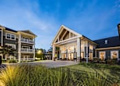 Thumbnail 49 of 74 - A modern house with a spacious front yard at Waterleaf at Neely Ferry Apartments, Simpsonville