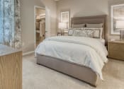 Thumbnail 34 of 39 - a bedroom with a bed and a ceiling fan at Citadel at Westpointe, Texas