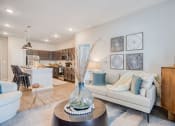 Thumbnail 14 of 15 - Living Area With Kitchen at Edge and Stone, Texas