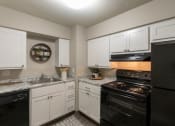 Thumbnail 16 of 64 - Kitchen With Black Appliances  at Aspen Village, Cincinnati, OH
