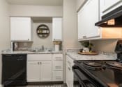 Thumbnail 15 of 64 - kitchen in the 823 square foot 2 bedroom apartment  at Aspen Village, Cincinnati, OH, 45238