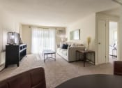 Thumbnail 38 of 64 - living room in a 560 square foot  at Aspen Village, Cincinnati, OH