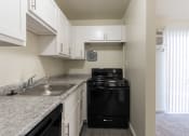 Thumbnail 15 of 56 - This is a photo of the kitchen in the 543 square foot B-style, 1 bedroom, 1 bath apartment at Blue Grass Manor Apartments in Erlanger, KY.