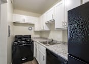 Thumbnail 10 of 56 - This is a photo of the kitchen in the 543 square foot B-style, 1 bedroom, 1 bath apartment at Blue Grass Manor Apartments in Erlanger, KY.