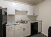 Thumbnail 13 of 56 - This is a photo of the kitchen in the 543 square foot A-style, 1 bedroom, 1 bath apartment at Blue Grass Manor Apartments in Erlanger, KY.