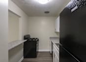 Thumbnail 6 of 56 - This is a photo of the kitchen in the 543 square foot A-style, 1 bedroom, 1 bath apartment at Blue Grass Manor Apartments in Erlanger, KY.