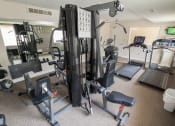 Thumbnail 46 of 56 - This is a photo of the fitness center at Blue Grass Manor apartments in Erlanger KY.