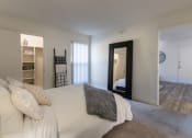 Thumbnail 21 of 40 - This is a photo of the bedroom of the 515 square foot 1 bedroom apartment at Canyon Creek Apartments in Dallas, TX
