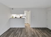 Thumbnail 26 of 40 - This is a photo of the living room in the 477 square foot 1 bedroom apartment at Canyon Creek Apartments in Dallas, TX.