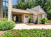 Thumbnail 35 of 40 - The entrance to the leasing office at Canyon Creek Apartments in the Dallas Midtown neighborhood of Dallas, TX.
