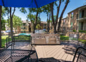 Thumbnail 37 of 40 - This is a photo of BBQ area/patio at Canyon Creek Apartments in Dallas, TX.