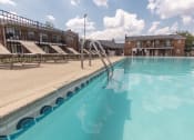 Thumbnail 6 of 35 - This is a photo of the pool area at Compton Lake Apartments in Mt. Healthy, OH.