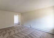 Thumbnail 15 of 71 - This is a photo of the living room in the 631 square foot, B-style (Ranch) 1 bedroom/1 bath floor plan at Colonial Ridge Apartments in the Pleasant Ridge neighborhood of Cincinnati, OH.