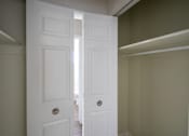 Thumbnail 37 of 71 - This is a photo of the bedroom closets in the 631 square foot, B-style (Ranch) 1 bedroom/1 bath floor plan at Colonial Ridge Apartments in the Pleasant Ridge neighborhood of Cincinnati, OH.