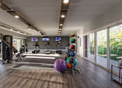 Thumbnail 51 of 62 - This is a photo of the fitness center at College Woods Apartments in the North College Hill neighborhood of Cincinnati, OH.