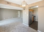 Thumbnail 11 of 77 - This is a photo of the dining room of an upgraded 650 square foot, 1 bedroom apartment at Deer Hill Apartments in Cincinnati, OH.
