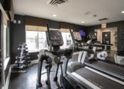 Thumbnail 68 of 77 - This is a photo of the fitness center at Deer Hill Apartments in Cincinnati Ohio.