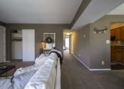Thumbnail 49 of 77 - This is a photo of the living room in the 950 square foor, 2 bedroom apartment at Deer Hill Apartments in Cincinnati, OH.