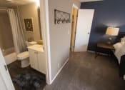 Thumbnail 56 of 77 - This is a photo of the primary bedroom in the 950 square foor, 2 bedroom apartment at Deer Hill Apartments in Cincinnati, OH.