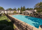 Thumbnail 24 of 77 - This is a picture of the pool area at Deer Hill Apartments in Cincinnati, Ohio.