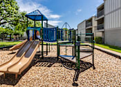 Thumbnail 46 of 62 - The playground at The Biltmore Apartments located in the Vickery Midtown neighborhood of Dallas, TX.