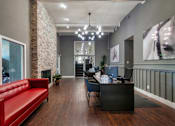 Thumbnail 53 of 62 - The leasing office at The Biltmore Apartments located in the Vickery Midtown neighborhood of Dallas, TX.