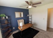 Thumbnail 26 of 44 - This is a photo of the second bedroom in the 705 square foot 2 bedroom, 1 bath apartment at Lisa Ridge Apartments in the Westwood neighborhood of Cincinnati, Ohio.