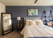 Thumbnail 21 of 44 - This is a photo of the primary bedroom in the 705 square foot 2 bedroom, 1 bath apartment at Lisa Ridge Apartments in the Westwood neighborhood of Cincinnati, Ohio.