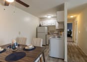Thumbnail 2 of 44 - This is a photo of the kitchen in the 705 square foot 2 bedroom, 1 bath apartment at Lisa Ridge Apartments in the Westwood neighborhood of Cincinnati, Ohio.