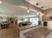 Thumbnail 40 of 56 - This is a photo of the resident clubhouse from the kitchen at Lake of the Woods Apartments in Cincinnati, OH.