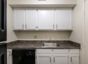 Thumbnail 17 of 70 - This is a photo the kitchen of the 1030 square foot, Oak 2 bedroom, 1 bath apartment at Montana Valley Apartments in the Westwood neighborhood of Cincinnati, OH.