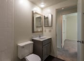 Thumbnail 48 of 70 - This is a photo the bathroom of the 833 square foot Chestnut, 2 bedroom apartment at Montana Valley Apartments in Cincinnati, OH.