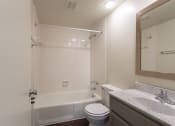 Thumbnail 47 of 70 - This is a photo the bathroom of the 833 square foot Chestnut, 2 bedroom apartment at Montana Valley Apartments in Cincinnati, OH.